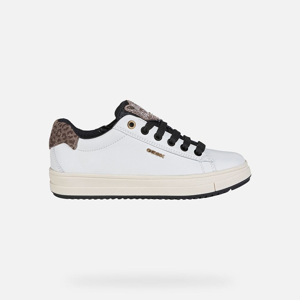 Tenis Geox Menina Branco - Rebecca - XZBLP3712